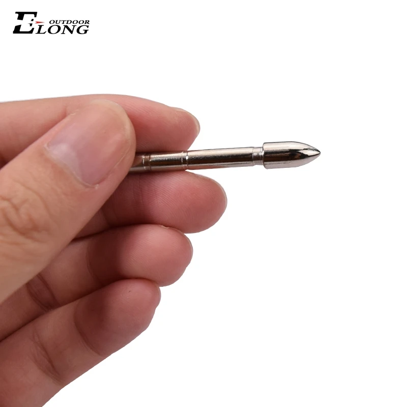 50 grain iron Bullet Arrow Point Tip For ID 4.2 mm Arrow Shaft Accessories Archery