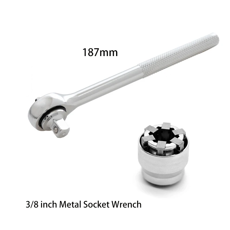 JNZ Universal Torque Wrench Head Set Socket Sleeve Power Drill Multi Hand Tools DropShipping Professional Magic Adjustable Hex