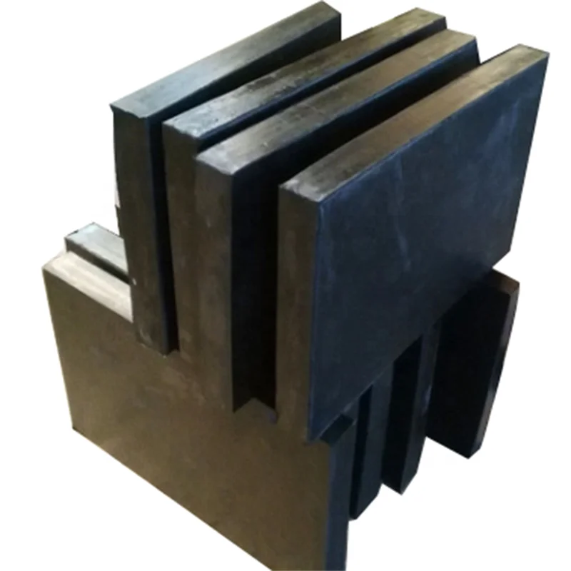 Bridges Shock Absorption Construction Laminated Elastomeric Neoprene Rubber Bearing Pads Customized Design