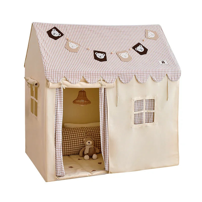 Kids Home Decore Baby Indoor & Outdoor Tent Bedroom Decoration Playhouse Tent Diy Toy Teepee Play Tent For Kids Boy Girls