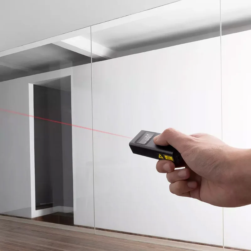 Xiaomi Mijia Smart Laser Rangefinder Max 40m Long LCD Real Scene Intelligent Measurement Work APP Mijia Smart Laser Rangefinder