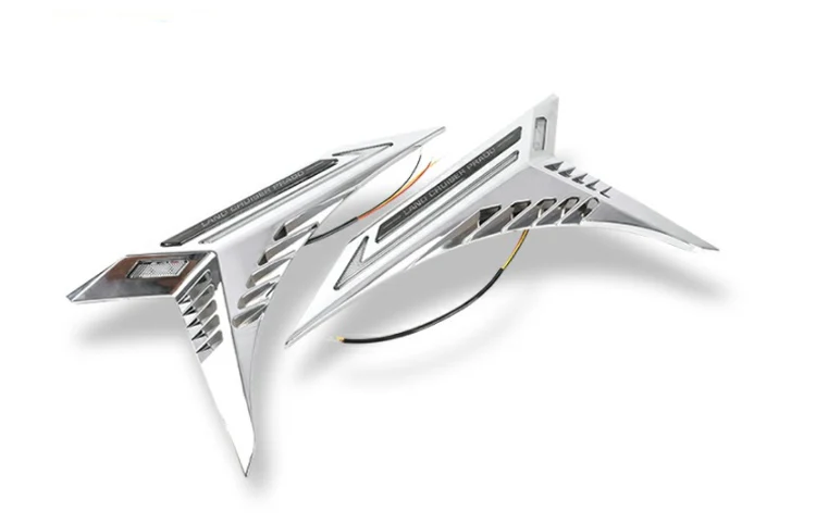 Exterior Accessory Car Fender Flare Stickers for Prado/Land Cruiser 2018 2019 2020 Fender Light