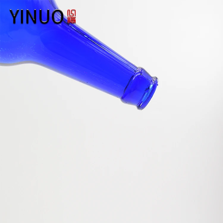 wholesale 500ml empty blue beer liquor bottles cheap price