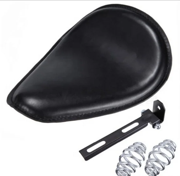 Motorcycle 3inch Chrome Spring Solo Bracket Seat