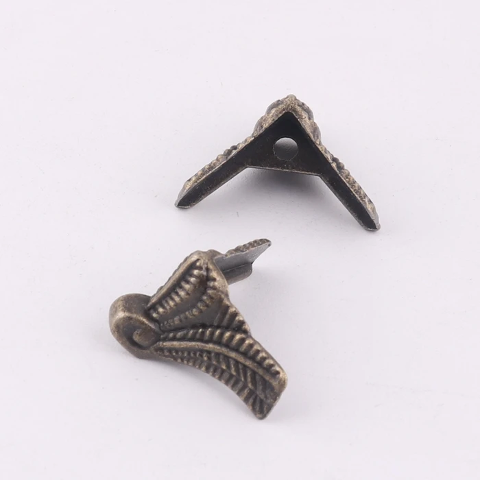 small metal feet corner protector for wooden jewelry box