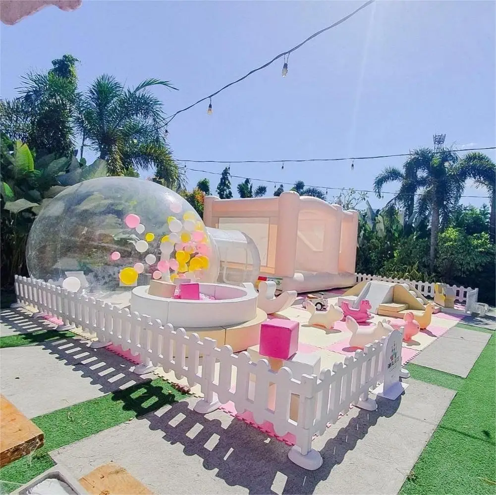 High Quality Luxury transparent bubble tent balloons Luxurious Inflatable Bubble Tent Lodge Party Rental bubble balloon house