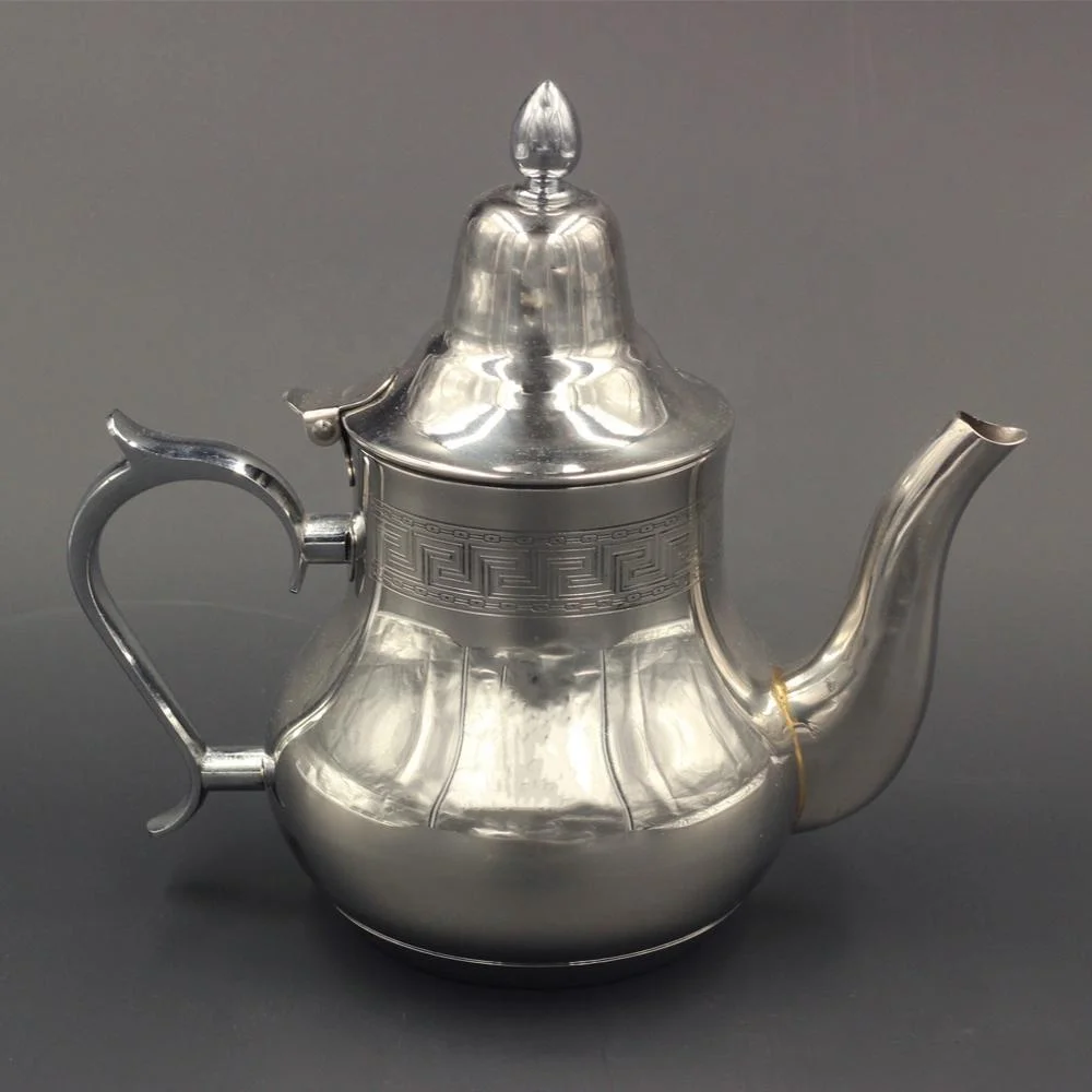 E co-friendly High quality metal arabic  style 0.8 L tea pot