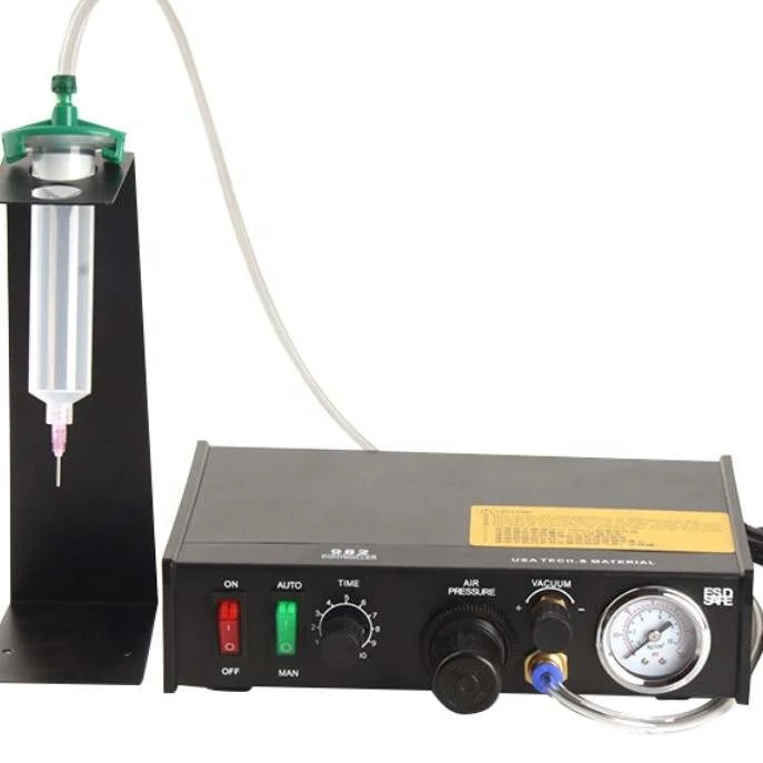 983A Professional Precise Digital Auto Glue Dispenser Solder Paste Liquid Controller Glue Dropper Fluid Dispenser Tools machine