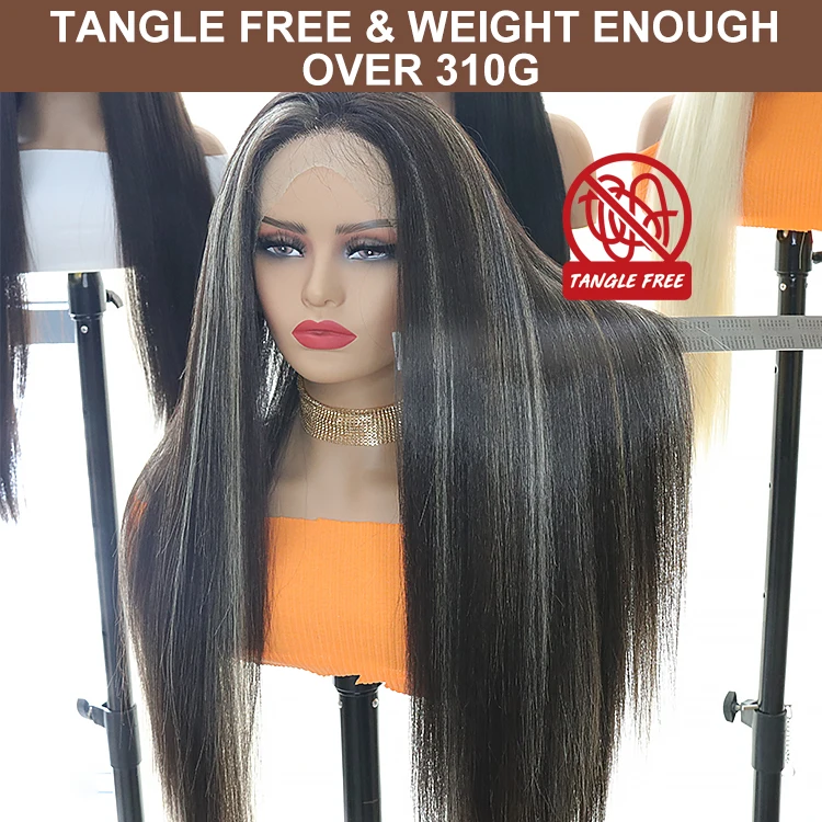 Julianna Hair Smooth Tangle Free Cheap Kanekalon Futura Fiber Wholesale Heat Resistant Premium Blonde Lace Front Synthetic Wigs