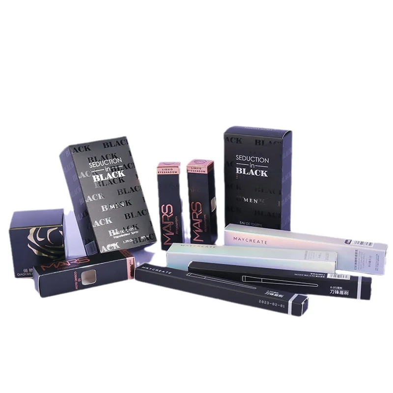 Pink Color Beauty Aesthetic Cosmetic Paper Box