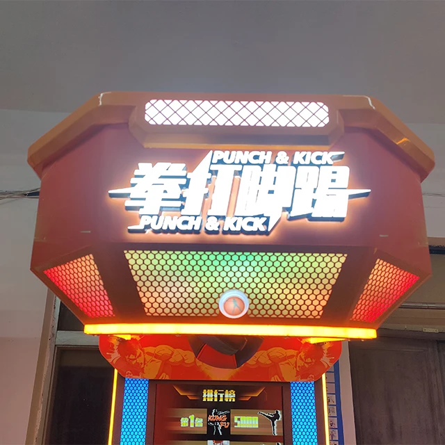 Neofuns Punch and Kick 2 Boxing Arcade Street Amusement Coin Operated Games Electronic Sports Punching Bag Vending Machine Price