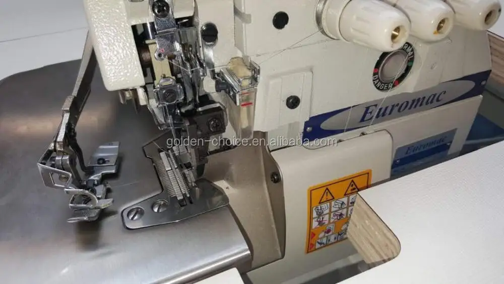 Overlock Industrial Sewing Machine Baby lock Fine stitch 3 thread Golden Choice GC737F/FS