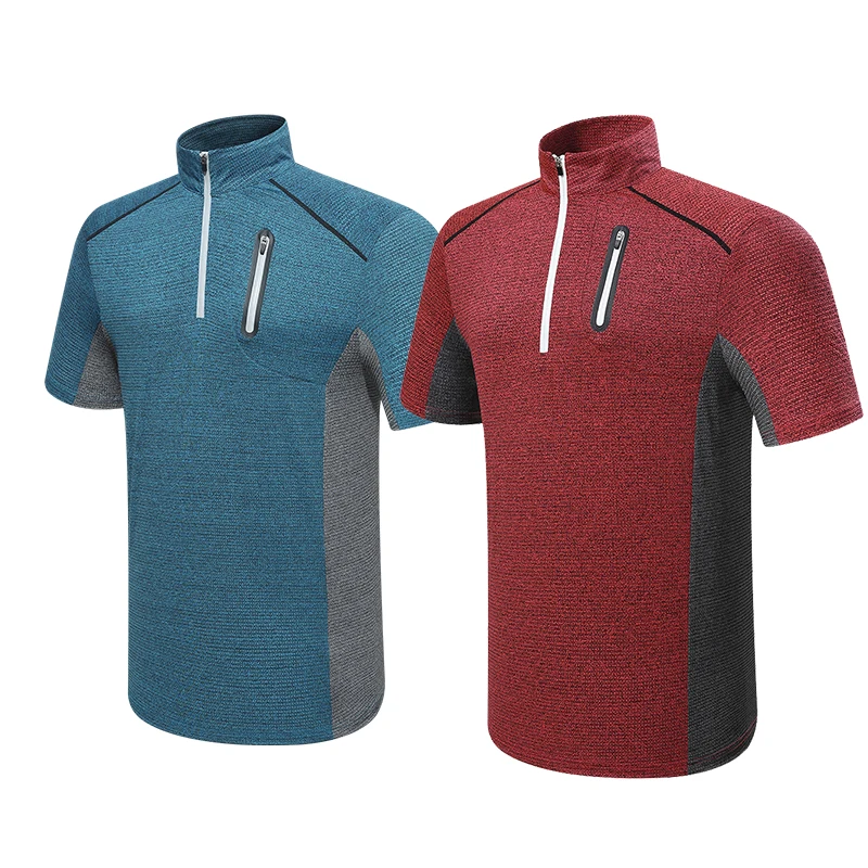 
Mens Quick Dry Golf Polo Shirts Custom Logo Sports Golf Clothing MenGolf Shirt 