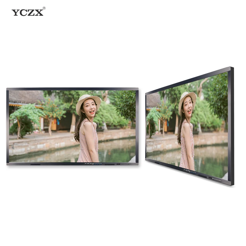 Custom interactive touch screen LED 65 inch smart board interactive whiteboard prices on Sale digital screen