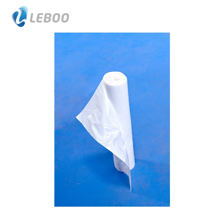 Leboo CE ISO high quality waterproof White or other color disposable plastic apron on roll