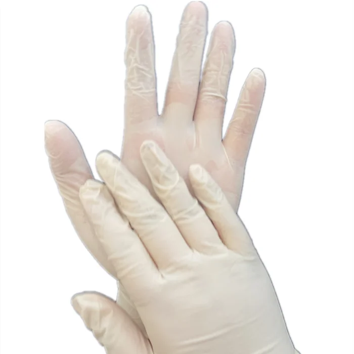 Single Use Natural Rubber Latex Gloves  Examination Gloves