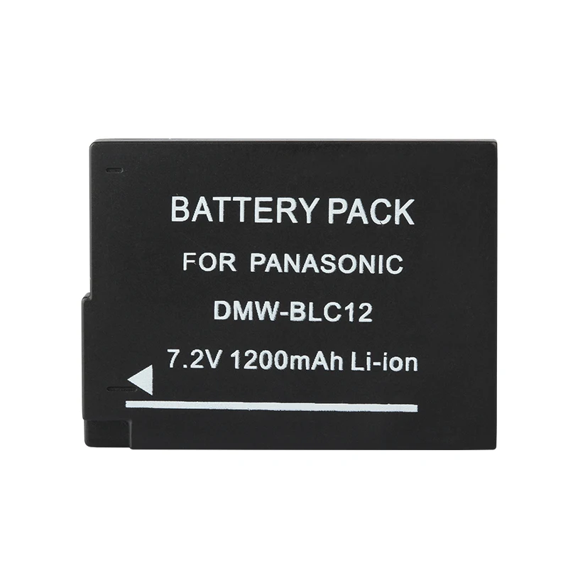The latest of replacement battery for DMW-BLC12 compatible to Lumix DMC-G85 7.2v 1200mAh