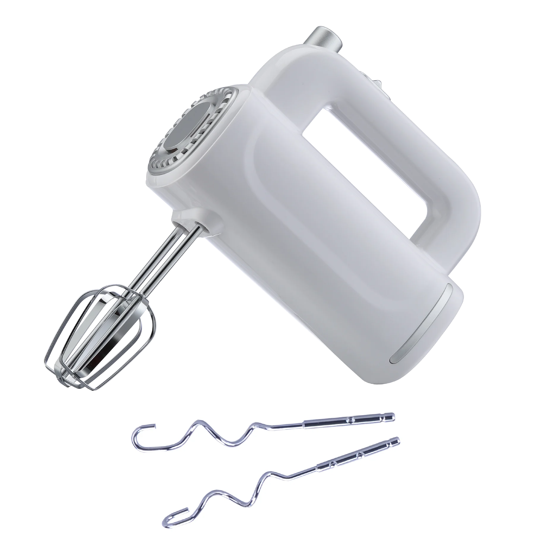 NK-HM517 Electric Hand Mixer 450W Food Mixer 5 Speed Handheld Mixer with chrome beaters/hooks