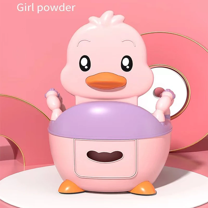 Baby Toilet Trainer Potty Chair  Soft Cushion Boys and Girls  Cartoon Potty Training Toilet