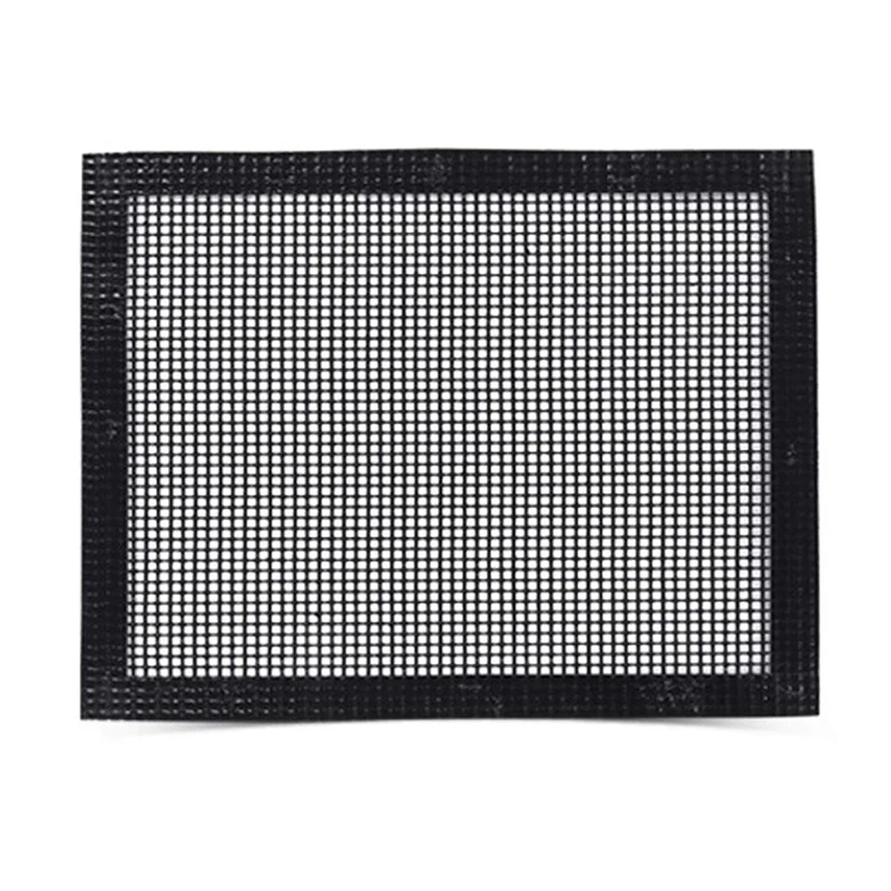 Extra Large BBQ Mesh Mat For Grilling Non-Stick Surface Baking Mesh Liner Air Flow Even Heat Distribution PTFE Coated Fiberglass