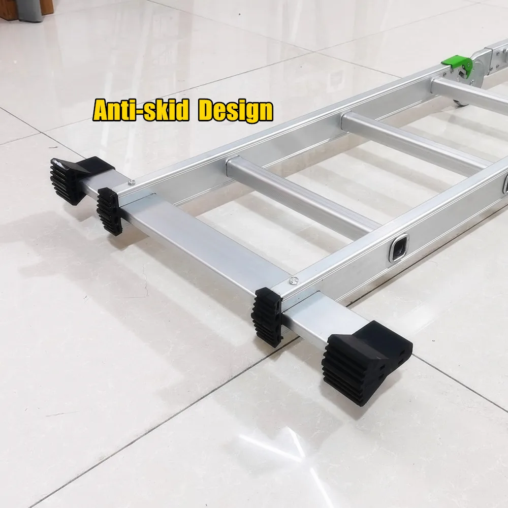 Multipurpose step 4x3/4x4/4x5/4x6 telescopic en131 ladder folding compact design aluminum ladder