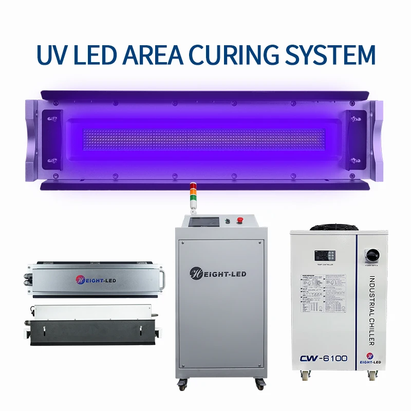 Factory Sale China UV LED Curing System within LED lamp UV printing machine for digital printing