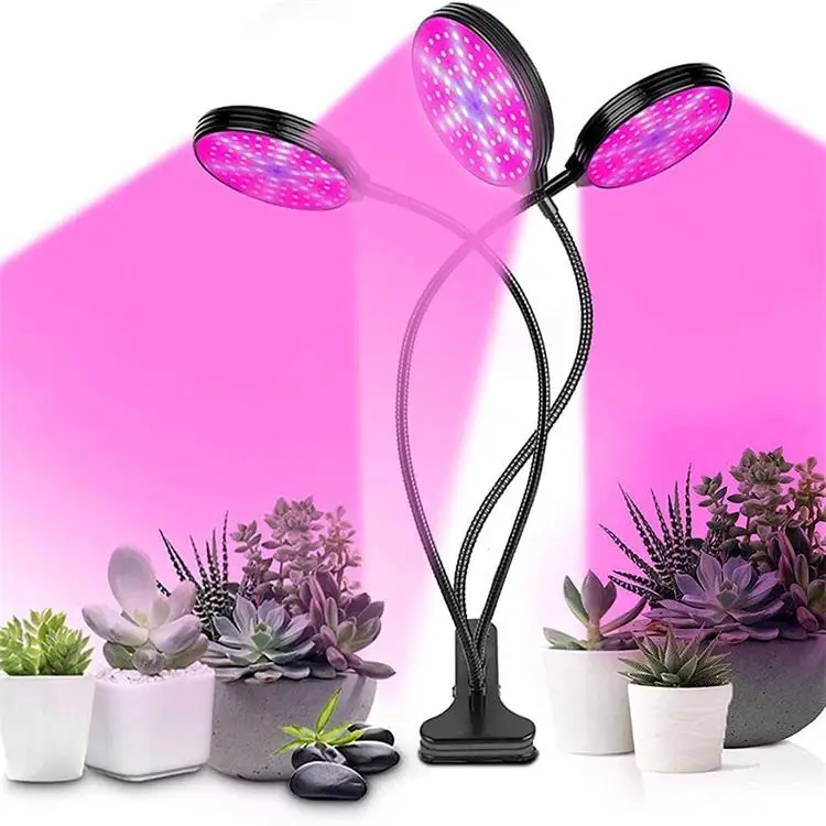 Led Grow Light four head Full Spectrum Flexible Clip Lamp Usb 15w 30w 45w 60w Growing Lamp For Plants Seedling