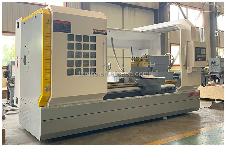 CK61100 CNC Heavy duty metal lathe machine with GSK, FANUC ,SIEMENS control system
