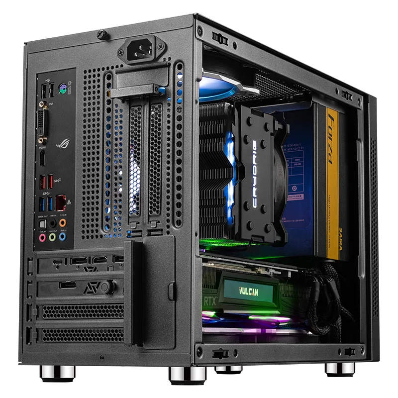 Чехол для компьютера SAMA с металлической передней панелью USB3.0 micro atx