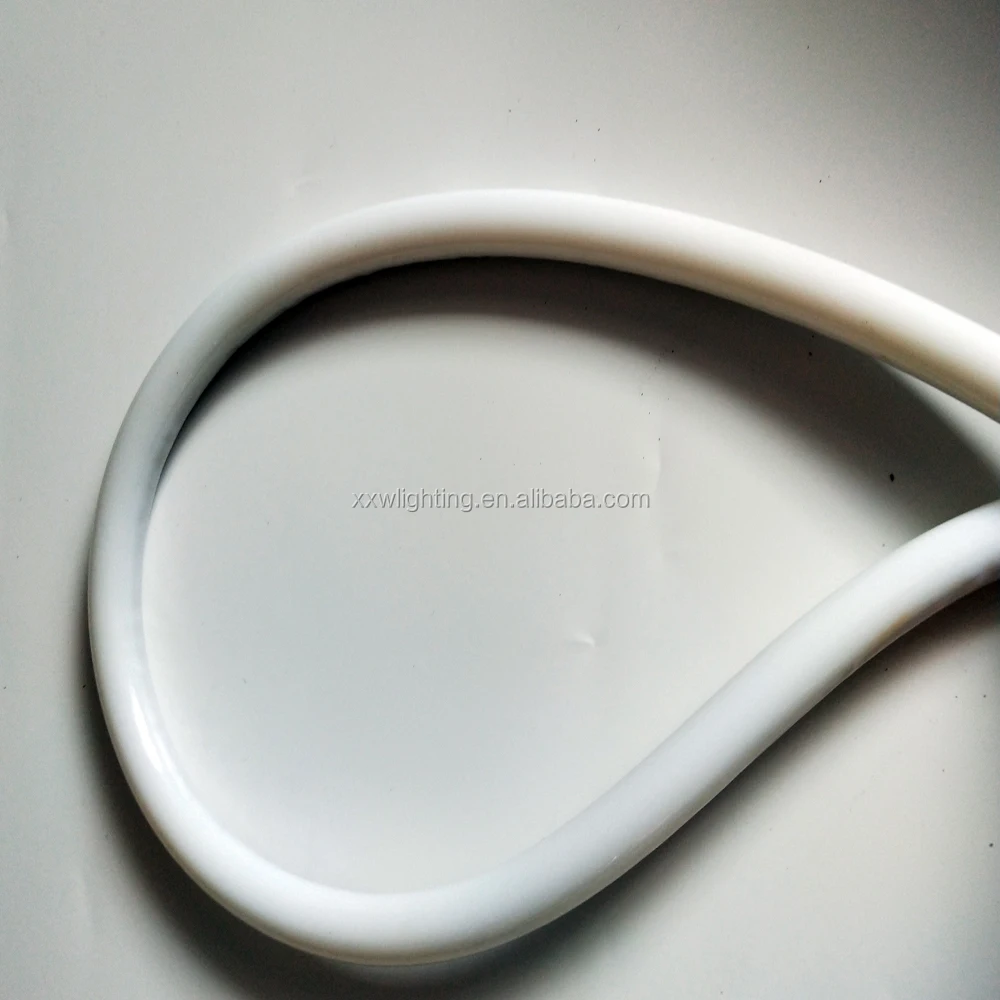 wholesale Dia16mm 360  270degree white pvc 220V led neon flex light rope