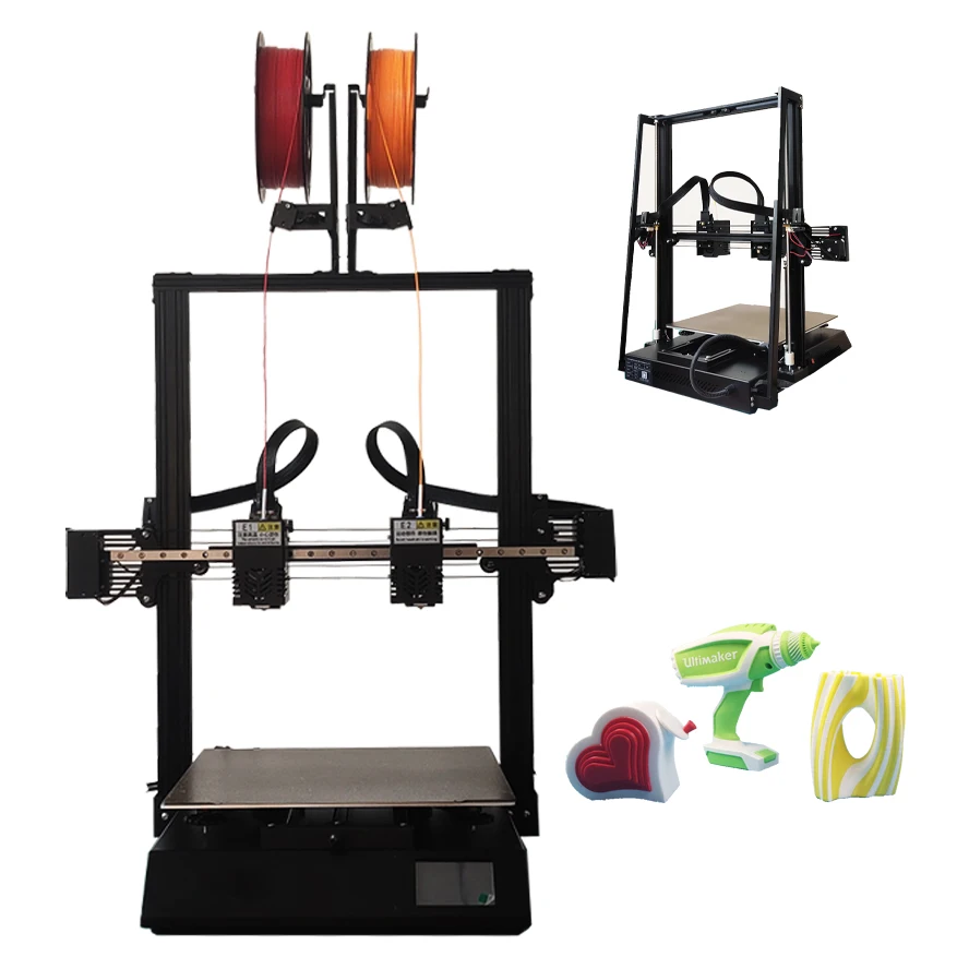 digital Carbon Fiber Imprimante Impressora 3D Grande Ender Multicolor Print 3D Printing Machine Plastic