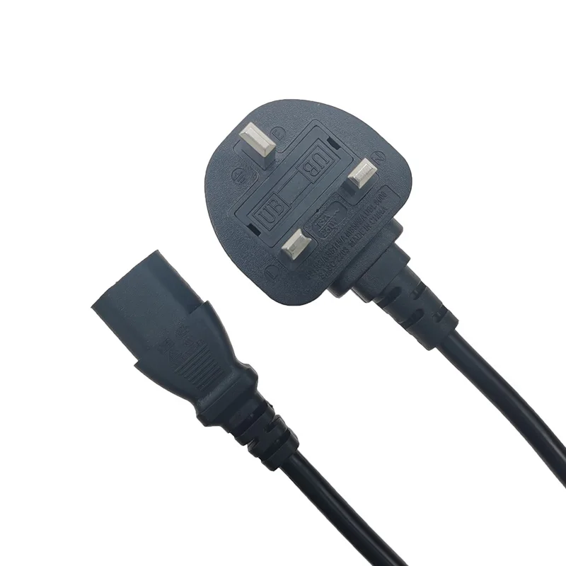 UK 3 Prong AC Power Cord Cable for Dell HP Asus Sony Toshiba Lenovo Acer Charger