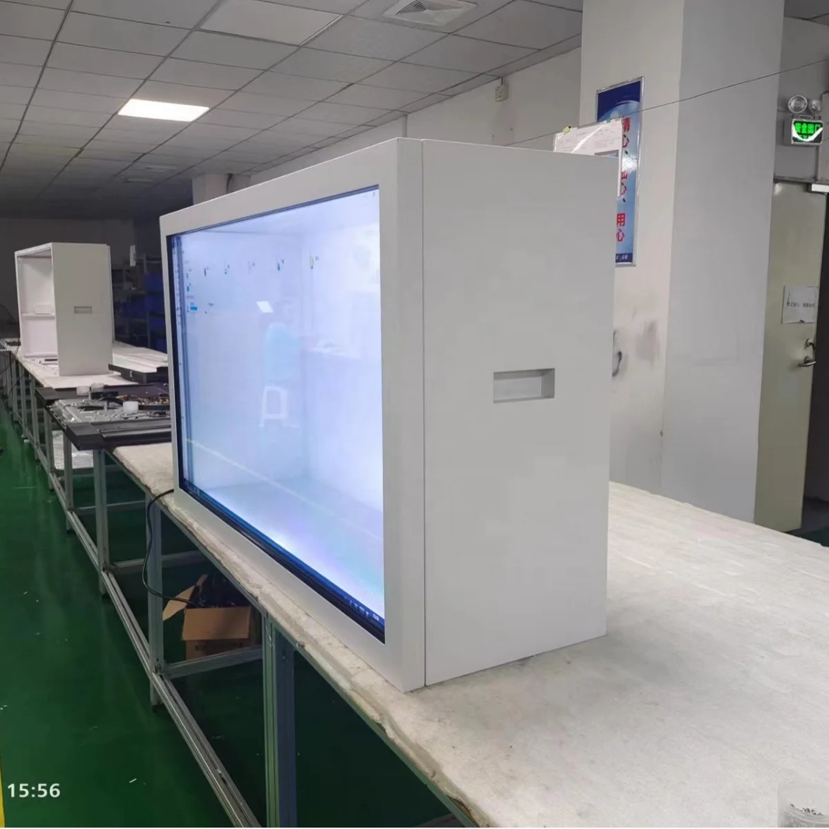 32 43 49 55 65inch LCD Display Advertising Showcase Magic Digital Transparent LCD Display Box for Museum Exhibition Hall