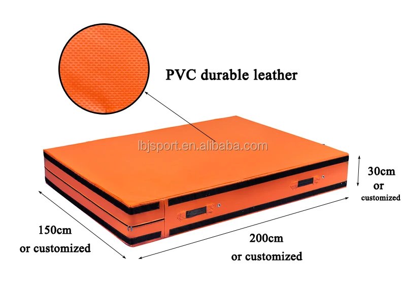 Gymnastics Mats pvc professional large thick foam gymnastic crash landing mat