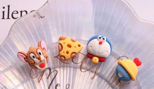  Кабошоны kawii фигурка мультяшного персонажа подвеска из смолы с микки маусом и плоским