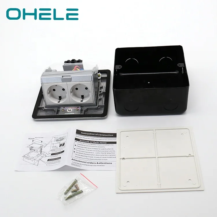 В европейском стиле из водонепроницаемого материала на всплывающий Тип Пол Сокете розетка электрические розетки