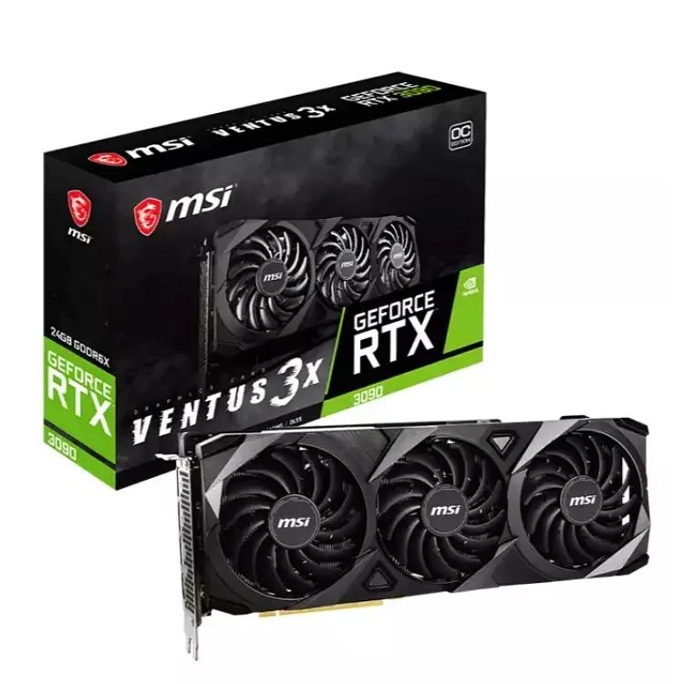 RTX 3090 GRAPHICS CARDS MSI GeForce RTX 3090 VEN TUS 3X 24G GPU Video Card Nvidia graphics card