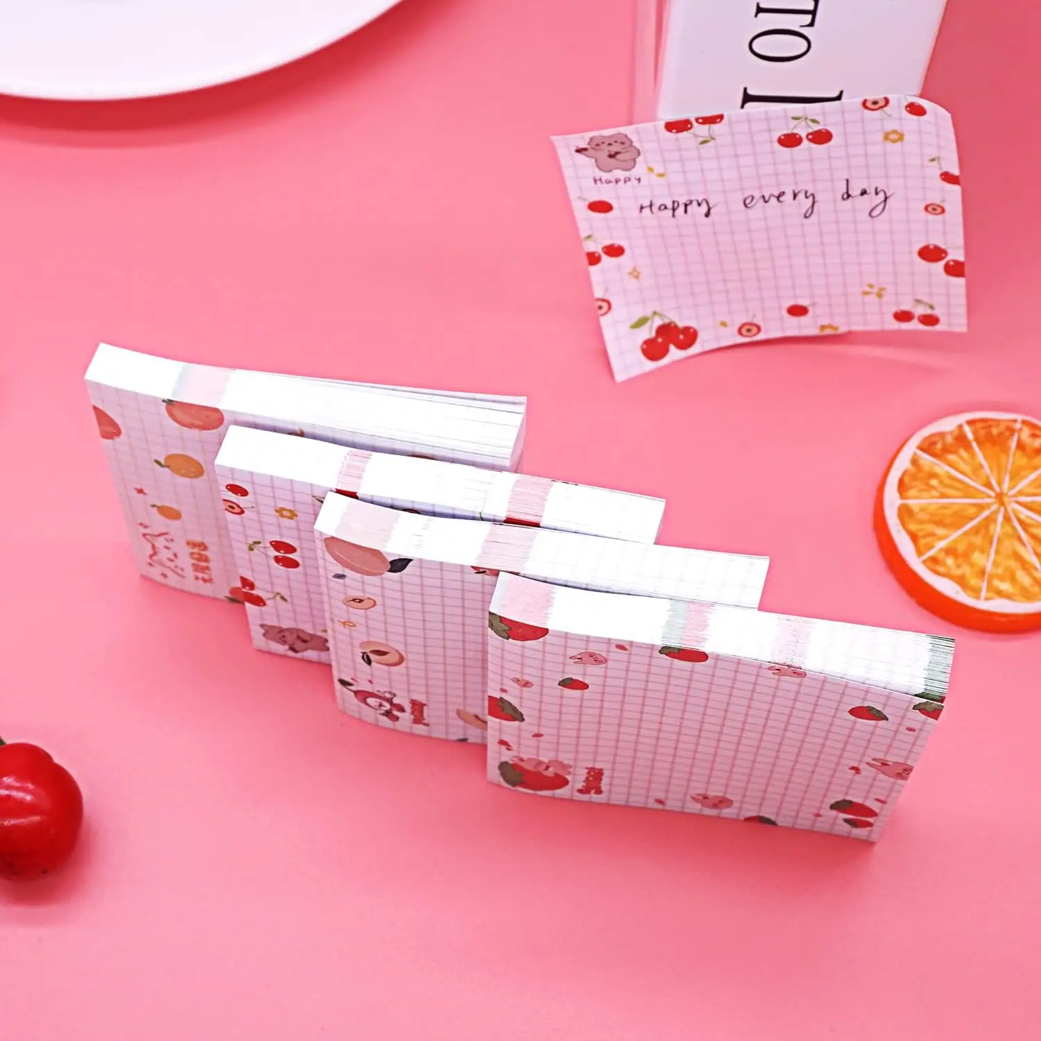 Stationery School Supplies Paper Posted It Sticky Note Pad Wholesale Cute Memo Pads Custom Kawaii Sticky Notes