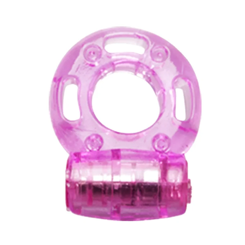 Cock Penis Ring Vibrator Silicone Rubber Male Products Strong Vibration Delay Ejaculation Cock Ring For Men Adult Sex Toy