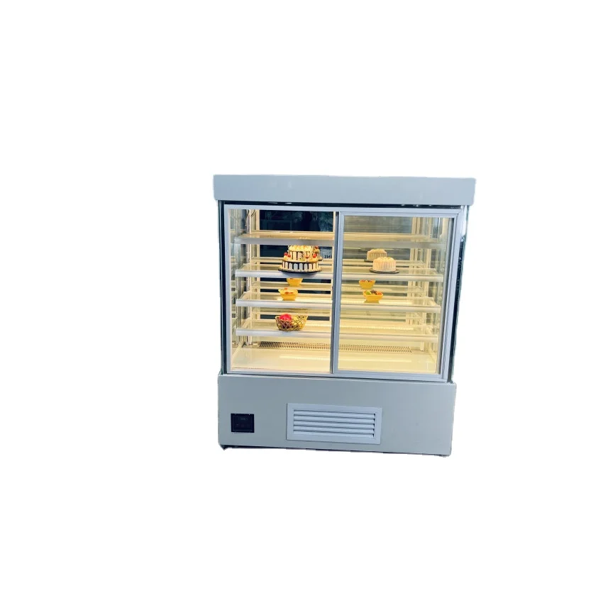 Bakery Showcase Glass Display Refrigeration Equipment Cake Cabinet