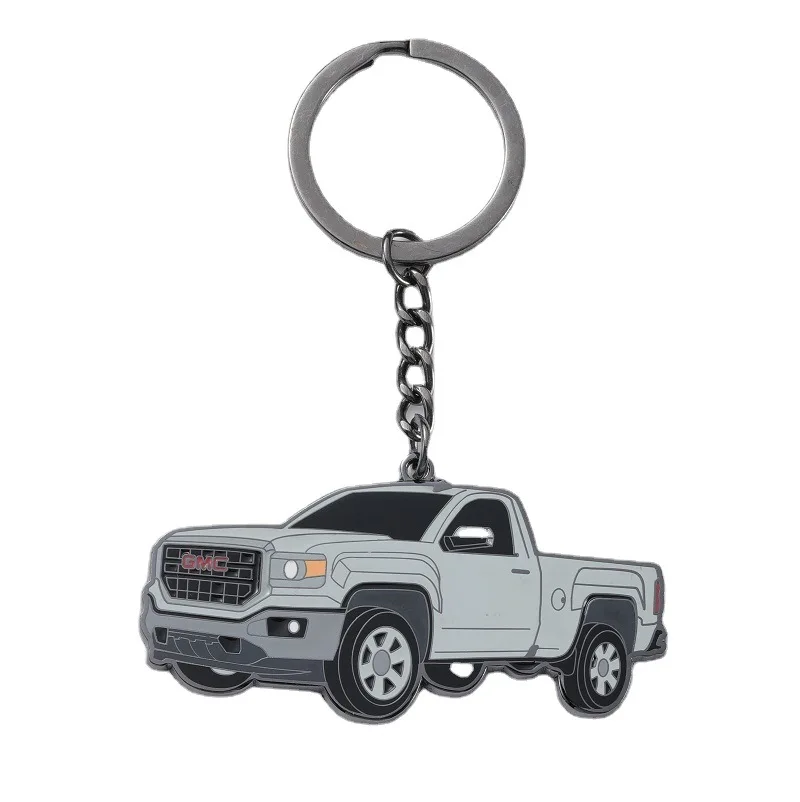 Wholesale Car Keychains Customized Metal Enamel Car Keychains