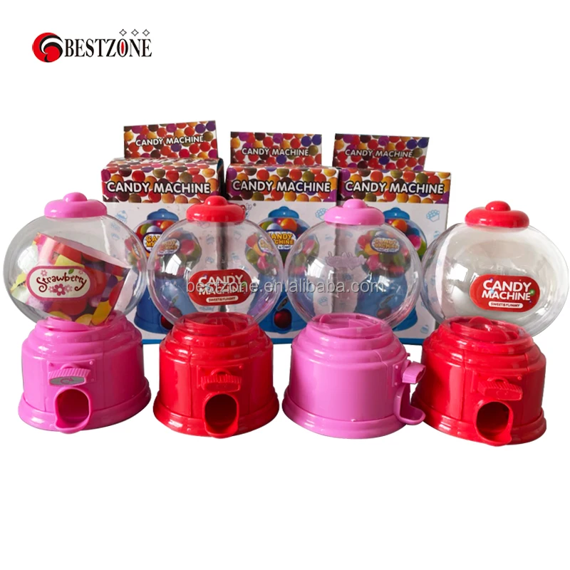 Mini Candy Machine Funny Gumball Dispenser Kids Coin Saving Piggy Banks Gift