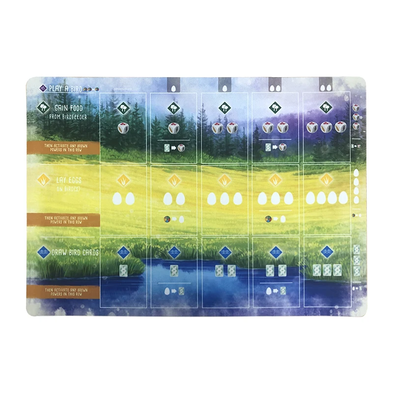 customizable printing cards playing natural rubber poker table cloth mat for card game texas poker rubber pad