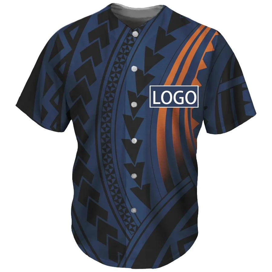 Factory Custom Low MOQ Sportswear Blank Sublimation Polyester Embroidery Customization Vintage Baseball Jersey