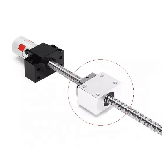 Алюминиевая шариковая гайка с креплением корпуса DSG12 DSG12H для шарикового винта SFU1204