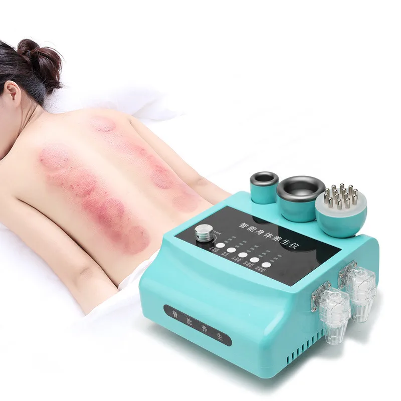 
3-in-1vacuum negative pressure scraping instrument cupping meridian massagebody shaping physiotherapy lymphatic drainage machine 