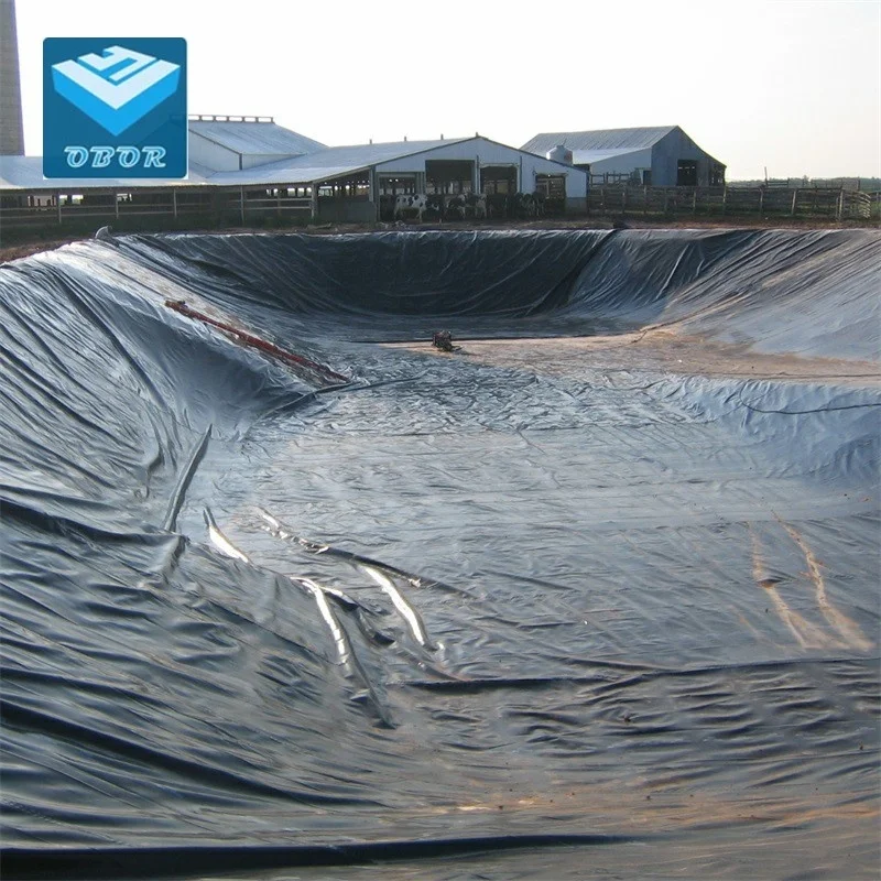1mm 1.5mm 2mm hdpe fish farm  pond dam liner geomembrane price