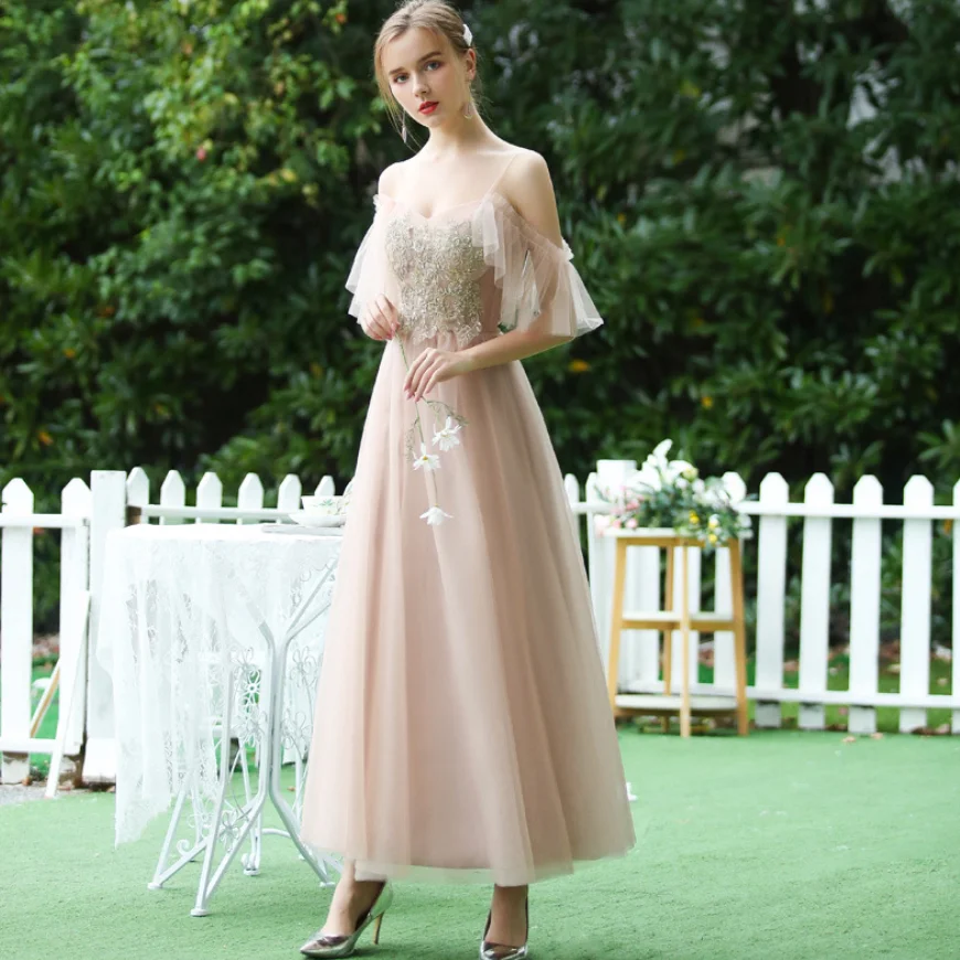 2021Latest Teal Green Mermaid Bridesmaid Dress Long Mixed Style Women Formal Wedding Party Gowns Dress