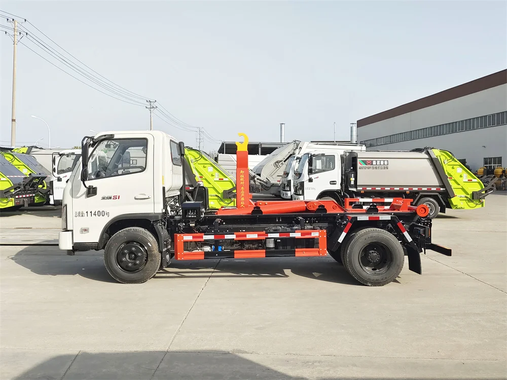 FOTON 12T Hook Lift Garbage Truck | Hydraulic Hook Arm Garbage Truck  for Sale