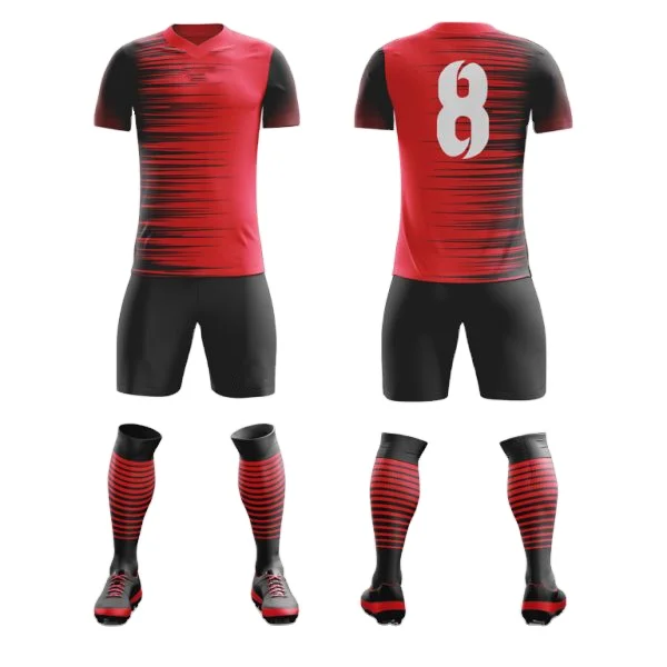 
OEM дизайн футбольная Джерси набор Полностью сублимации футбольная форма комплект с изготовленным на заказ логосом нестандартной конструкции 